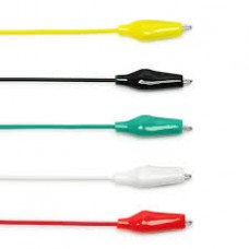 Double head with line alligator clip  length 46CM 1 pair